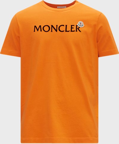 Moncler T-shirts 8C00064 8390T Orange