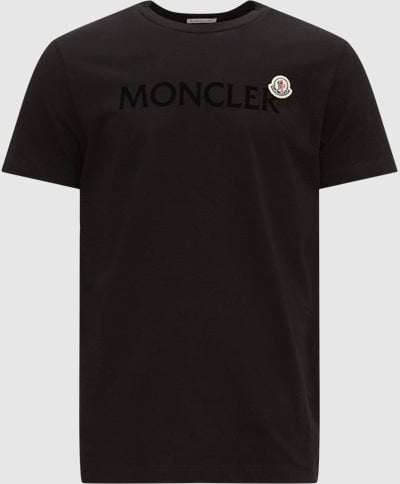 Moncler T-shirts 8C00064 8390T Black