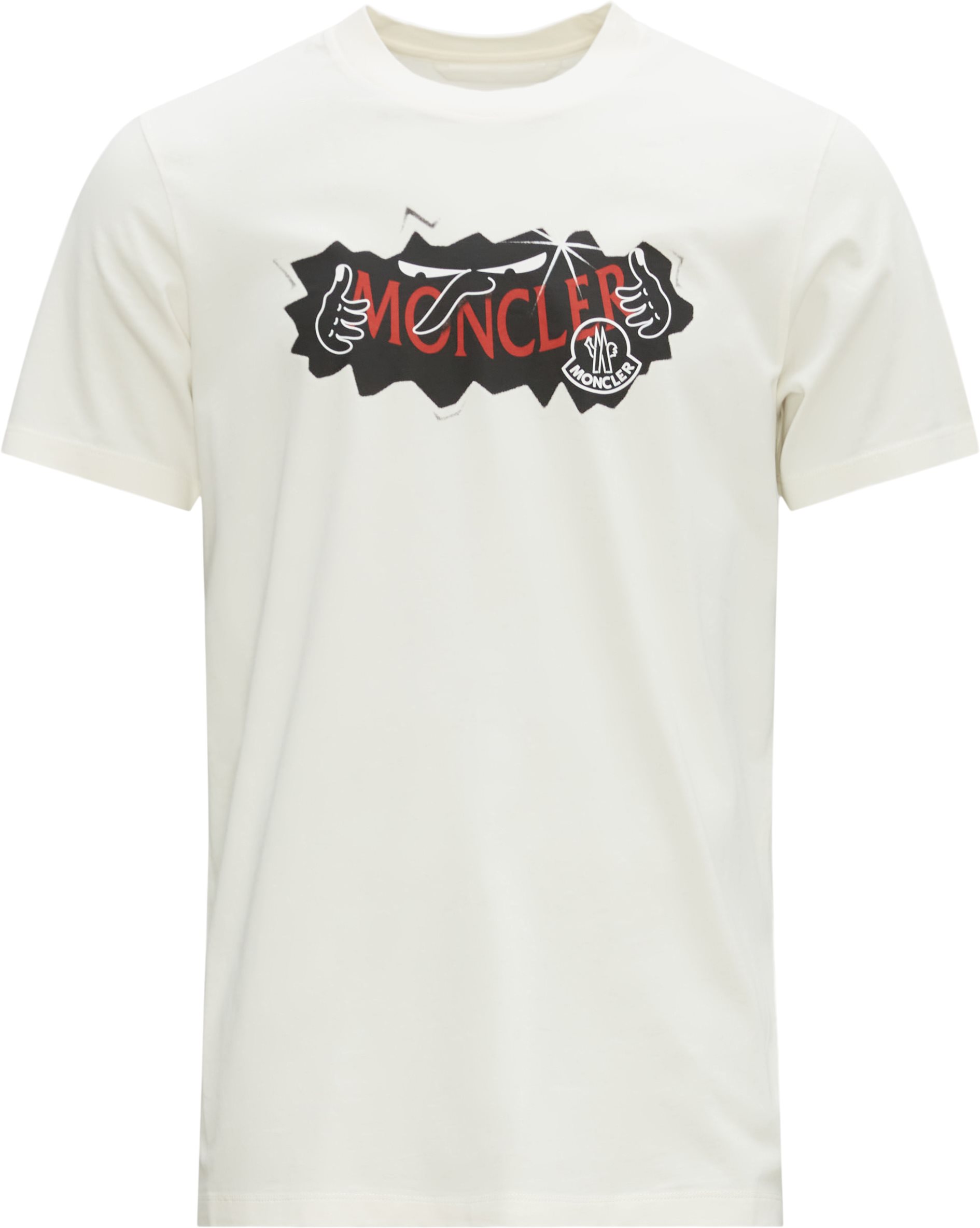 Moncler T-shirts 8C00025 M2326 Vit