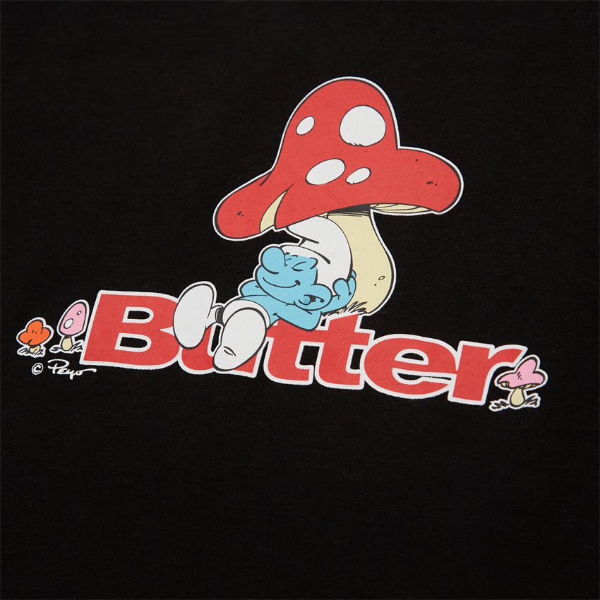 Butter Goods T-shirts LAZY LOGO TEE SORT