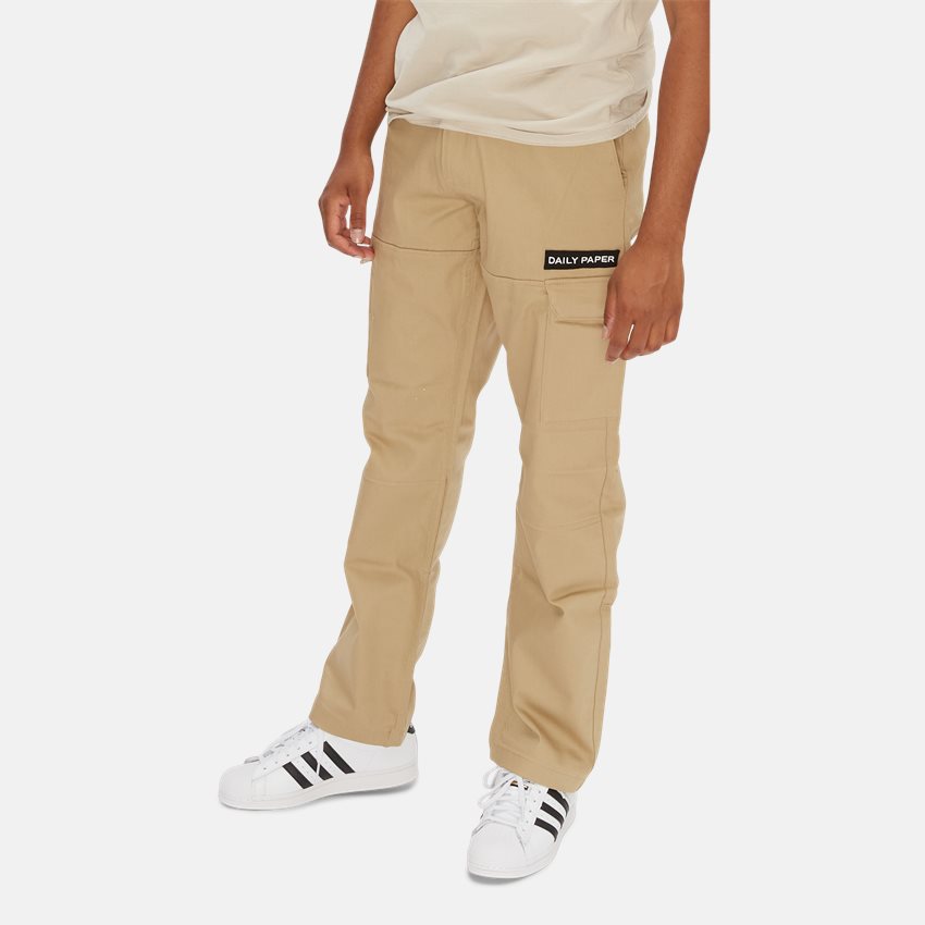 Daily Paper Trousers ECARGO PANTS BEIGE