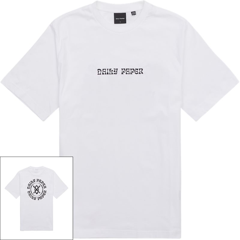 Daily Paper Parnian Ss T-shirt Hvid