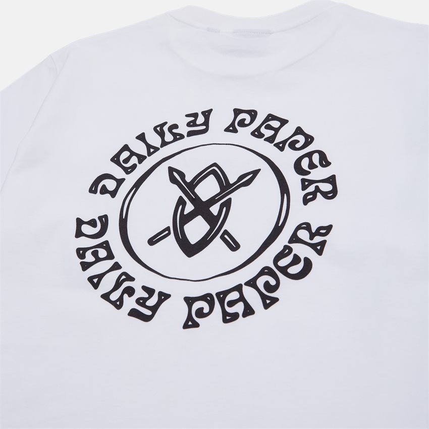 Daily Paper T-shirts PARNIAN SS T-SHIRT HVID