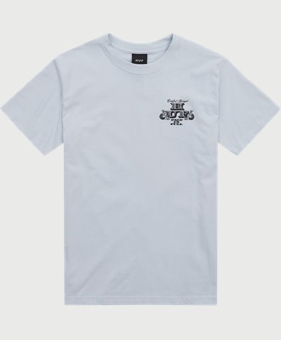 HUF T-shirts PAID IN FULL SS TEE Blå