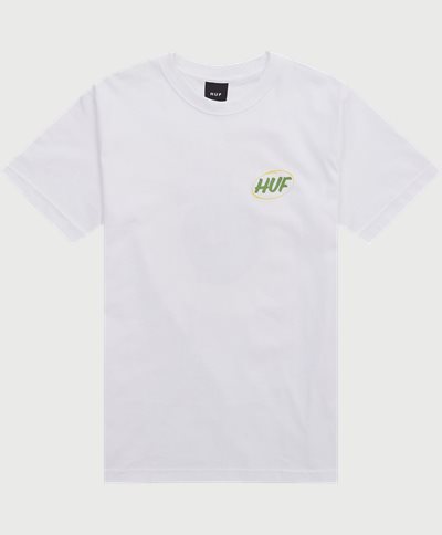 HUF T-shirts LOCAL SUPPORT SS TEE Hvid