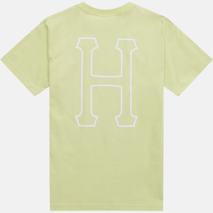 HUF T-shirts HUF SET SS TEE LIME