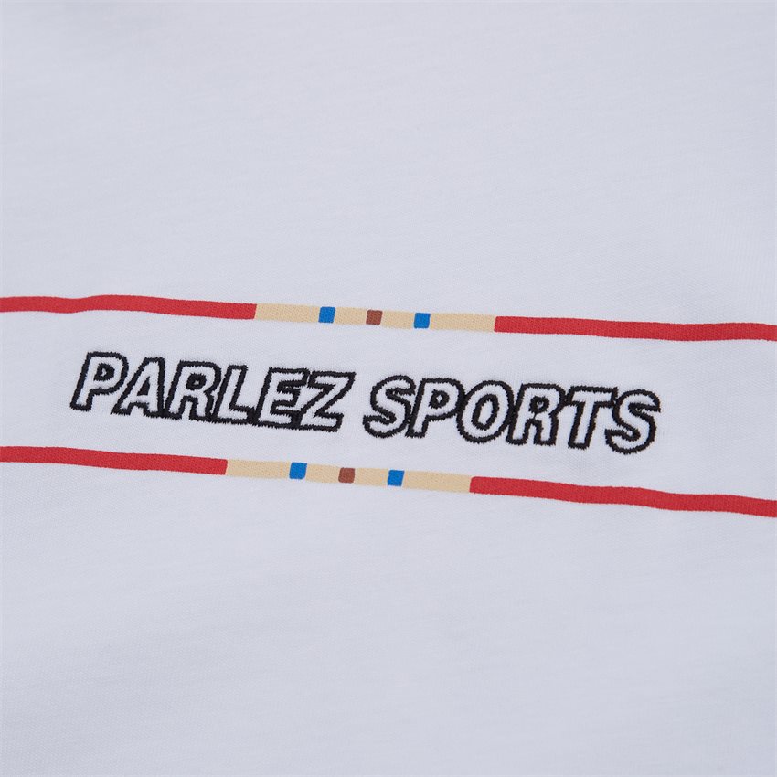 PARLEZ T-shirts STRINGER T-SHIRT HVID