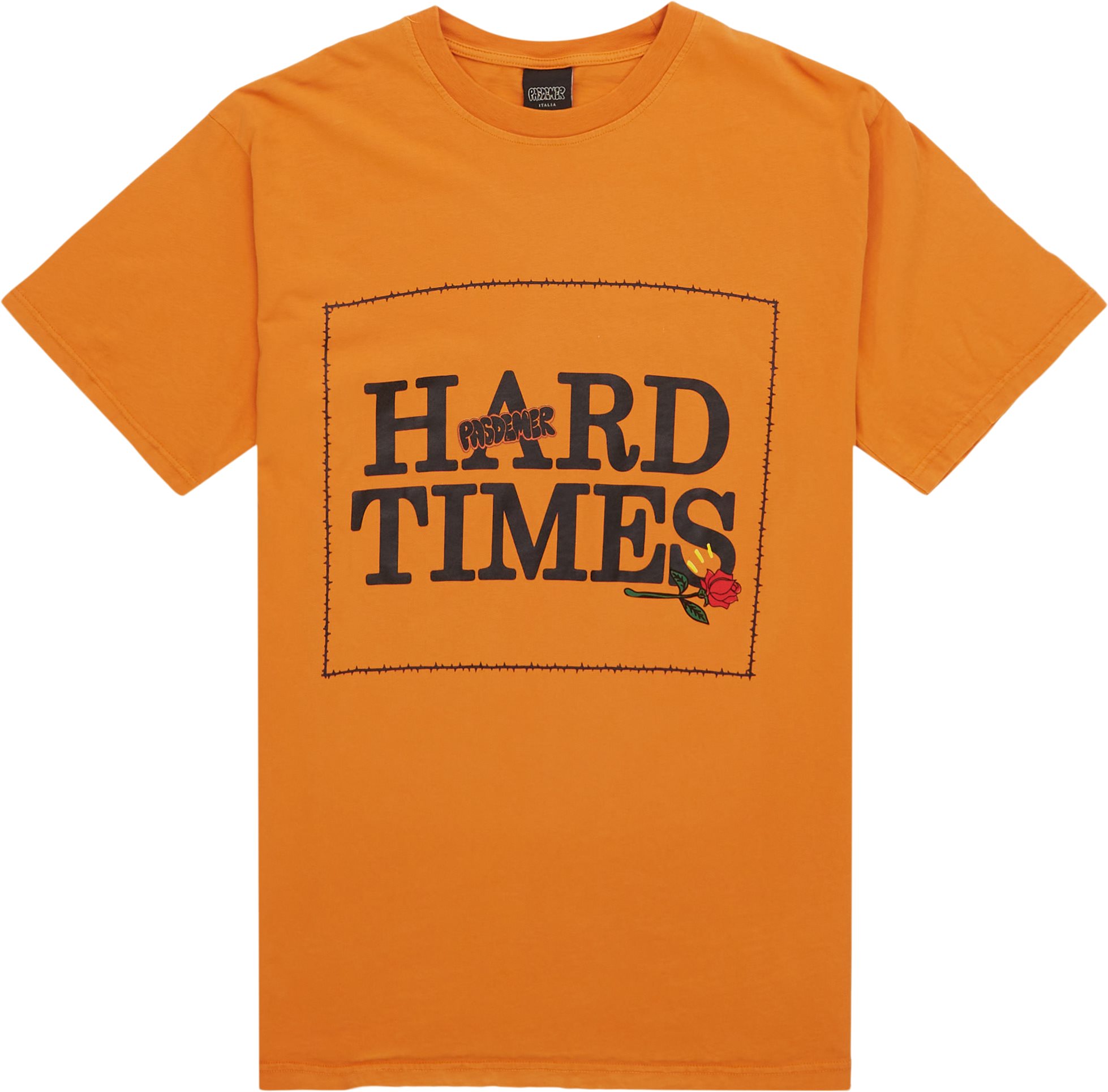 Pas de Mer T-shirts HARD TIMES T-SHIRT  Orange