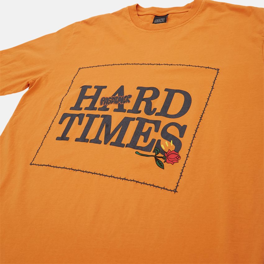 Pas de Mer T-shirts HARD TIMES T-SHIRT  ORANGE