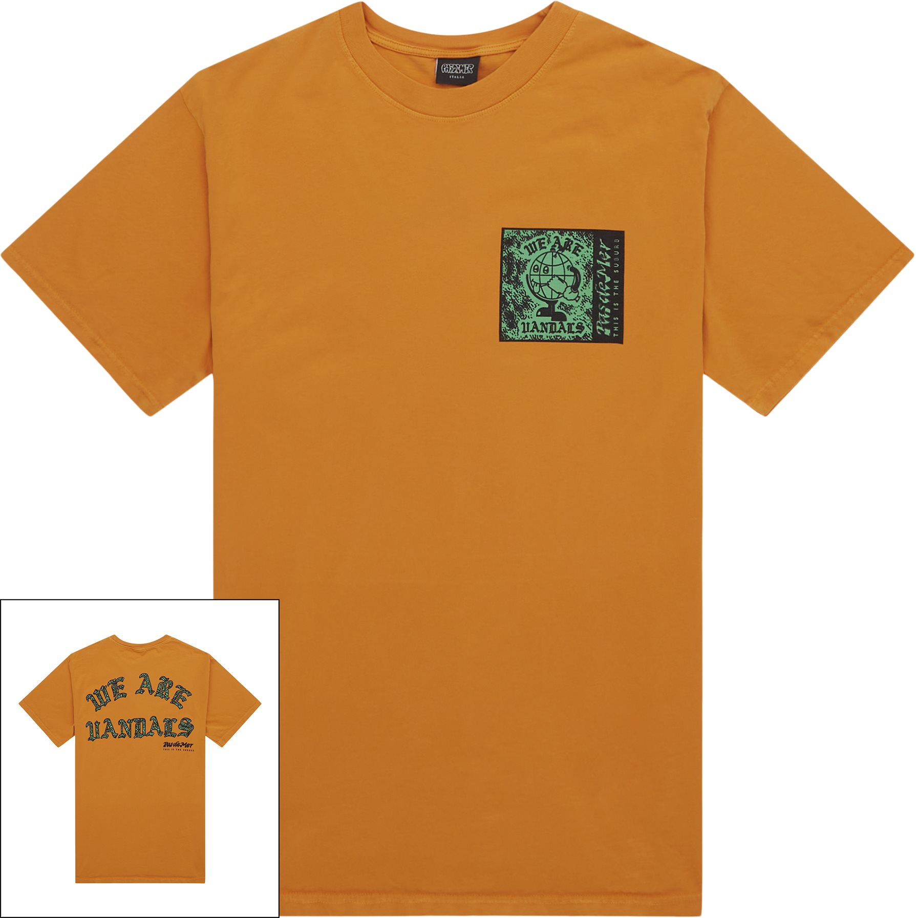 Pas de Mer T-shirts WAV T-SHIRT Orange