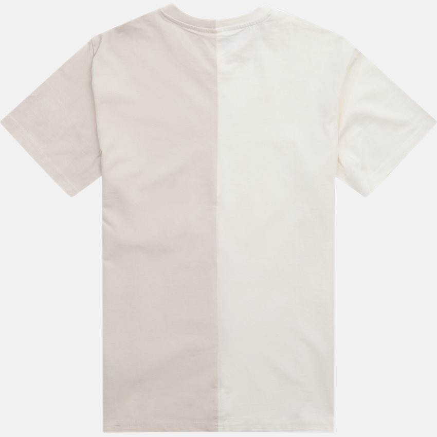 Karl Kani T-shirts KK SMALL SIGNATURE SPLIT TEE BEIGE