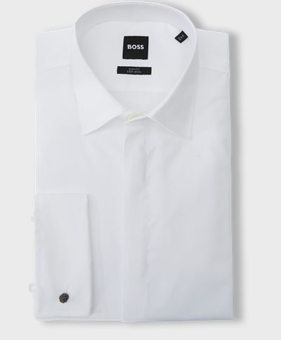 BOSS Shirts 50480093 H-HANK TUX1 White