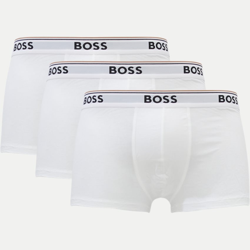 BOSS Underwear 50475274 TRUNK 3P HVID