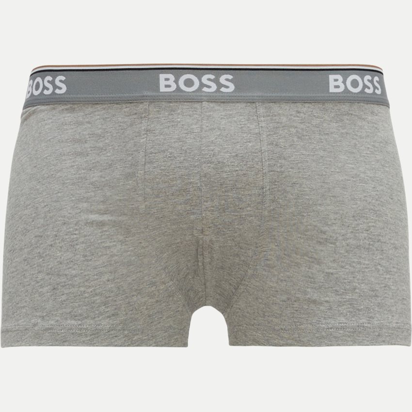 BOSS Underwear 50475274 TRUNK 3P KOKS/SORT/GRÅ