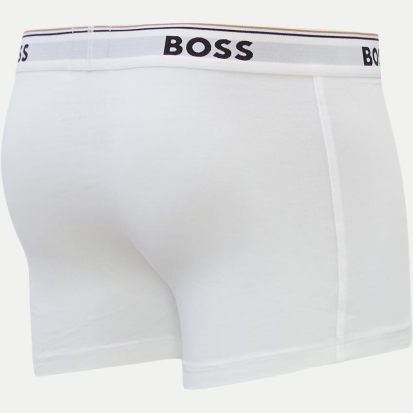 BOSS Underwear 50475274 TRUNK 3P SORT/HVID/KOKS