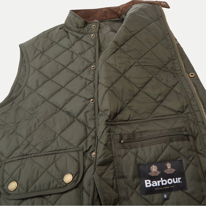 Barbour Vests LOWERDALE MGI0042 SS23 OLIVEN