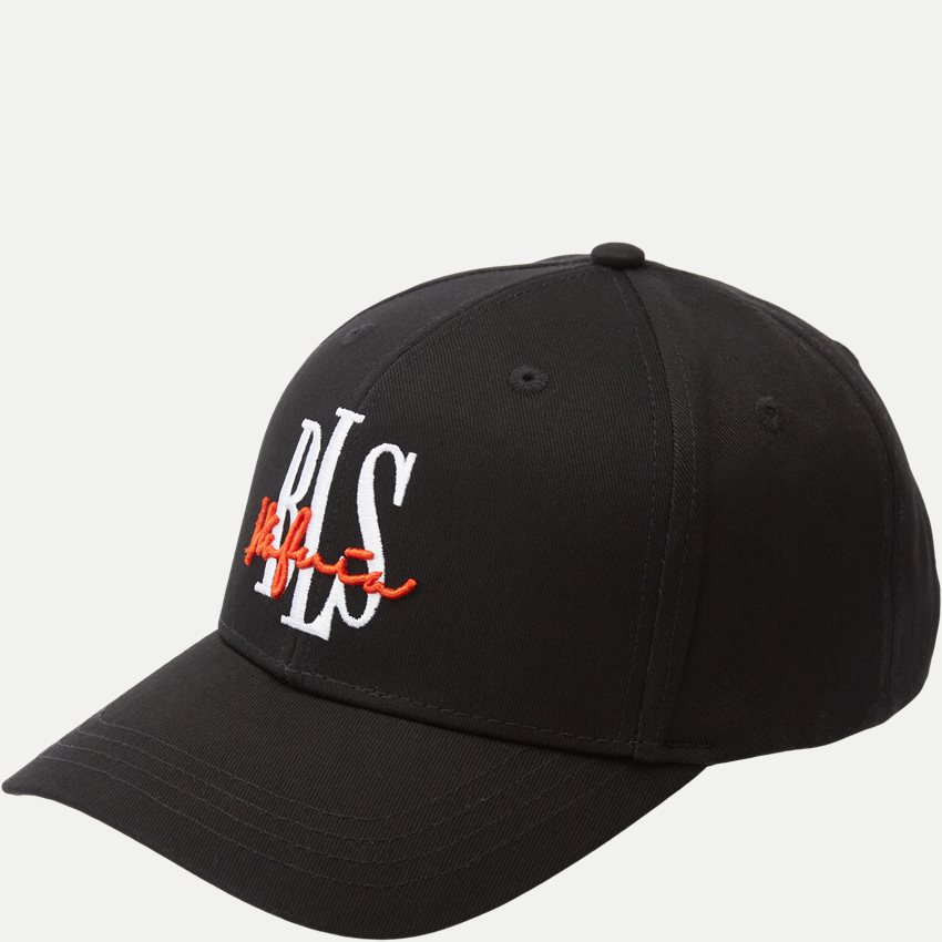BLS Caps LOGO OUTLINE CAP HVID/SORT
