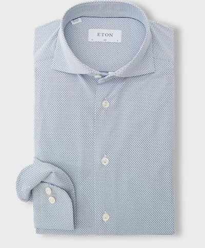 Eton Shirts 8015 84 Blue