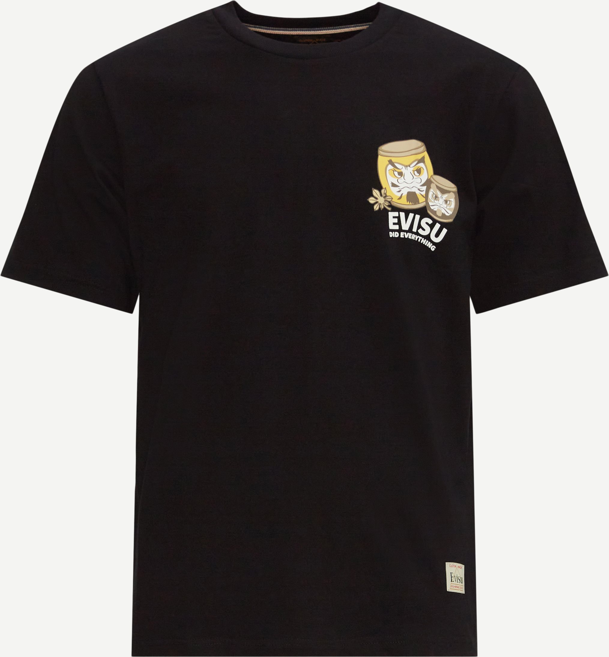 EVISU T-shirts 2ESHTM3TS527XXCT Black