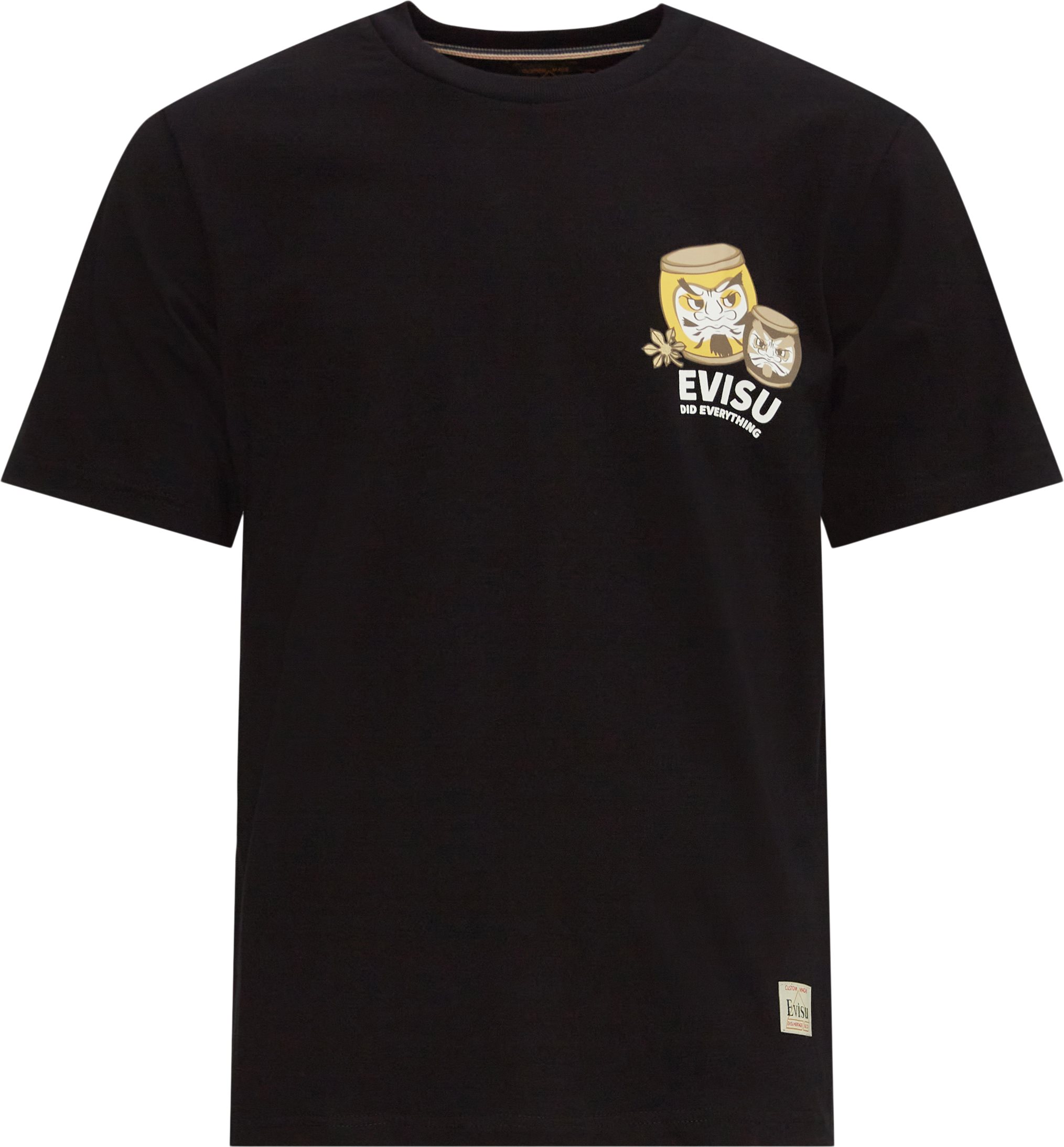 EVISU T-shirts 2ESHTM3TS527XXCT Sort