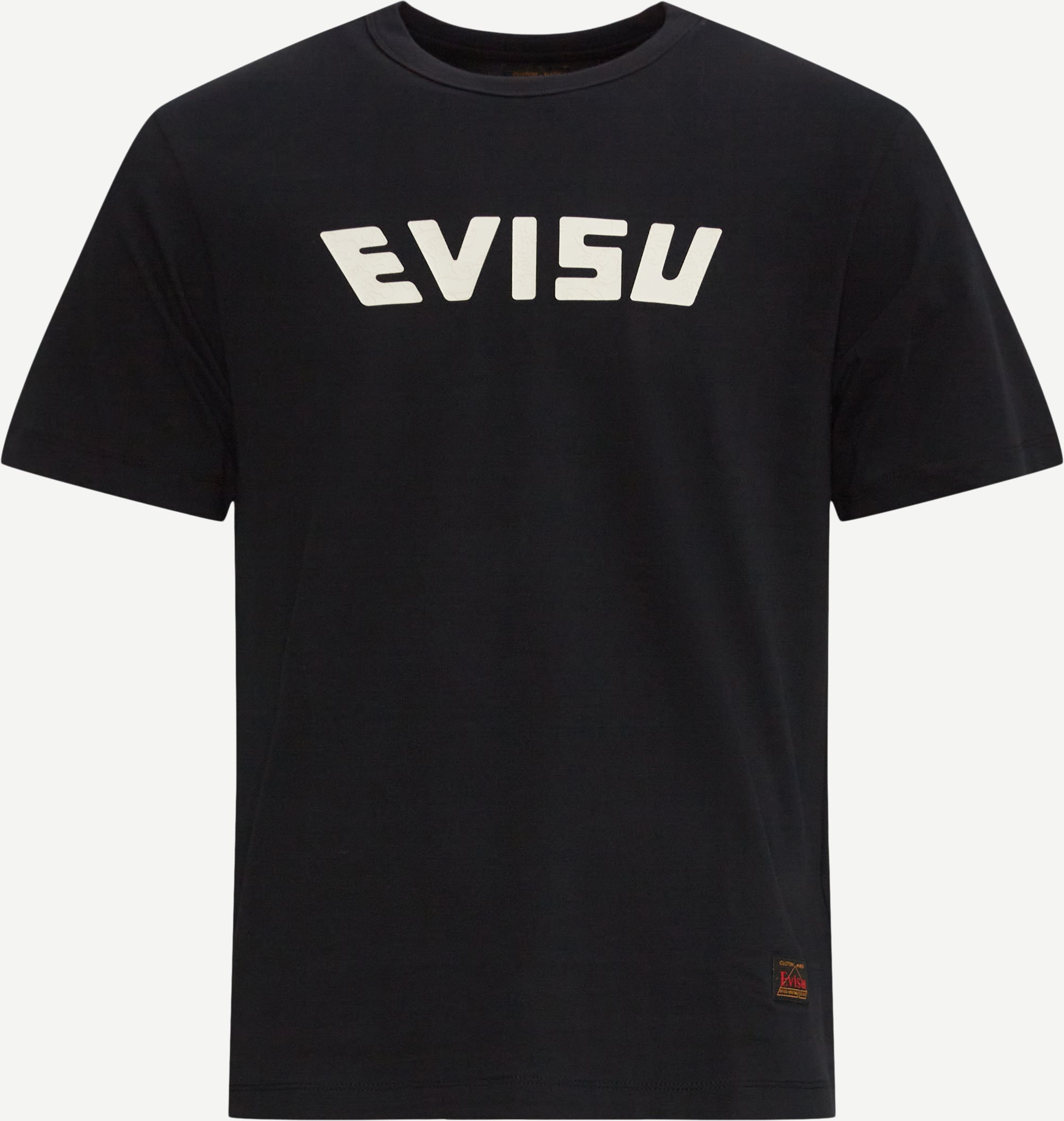 EVISU T-shirts 2ESHTM3TS555RXCTC Sort
