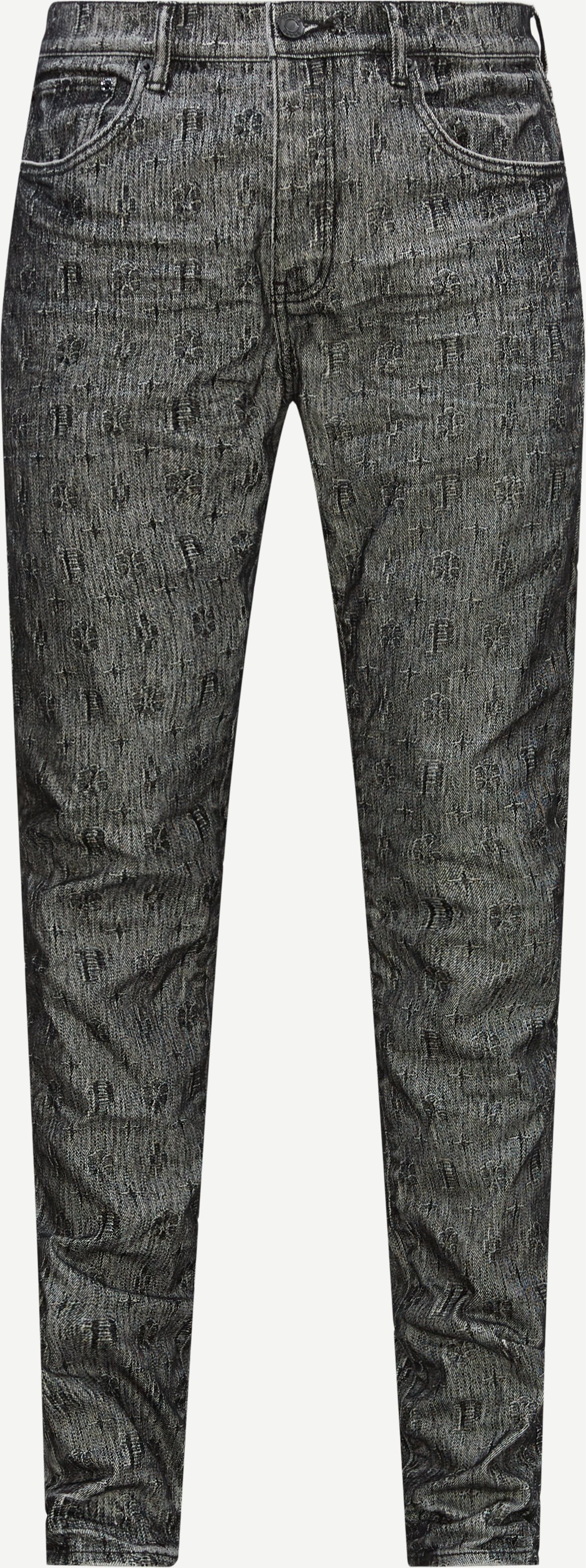 PURPLE Jeans P001-WMBF123 Svart