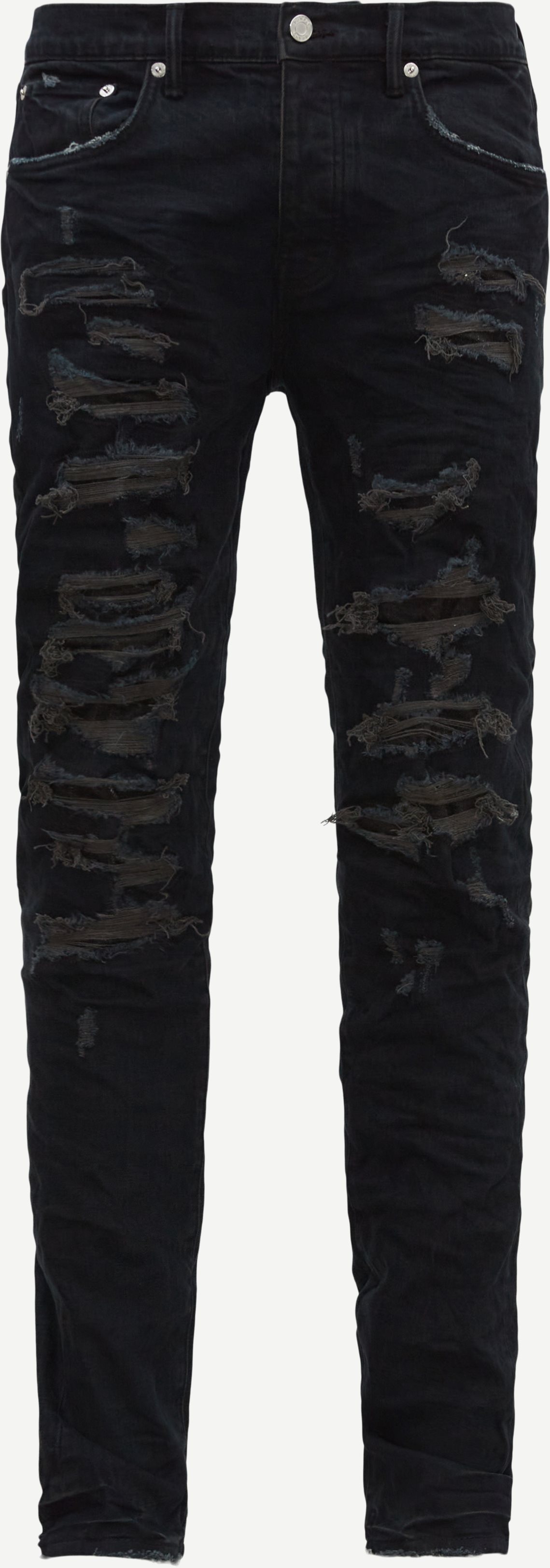 PURPLE Jeans P001-BLDR123 Svart