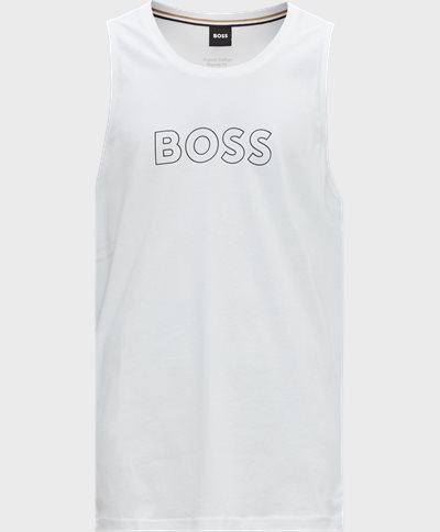 BOSS T-shirts 50491711 BEACH TANK TOP Hvid