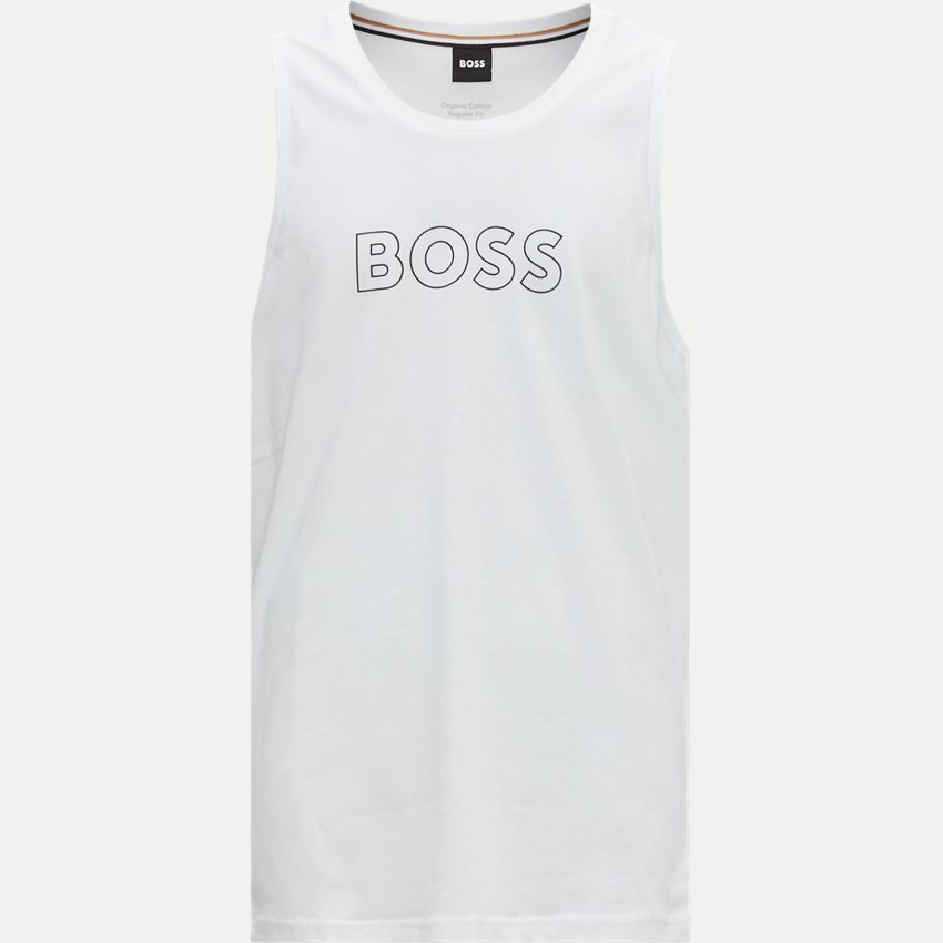 BOSS T-shirts 50491711 BEACH TANK TOP HVID