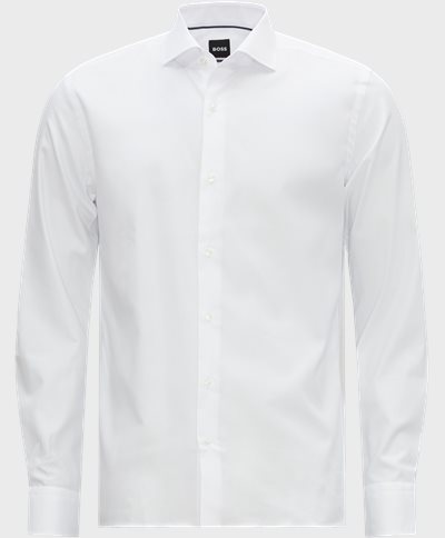 BOSS Shirts 50490149 H-HANK-SPREAD White