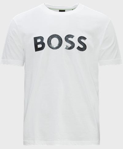 BOSS Athleisure T-shirts 50488833 TEE 3 Hvid