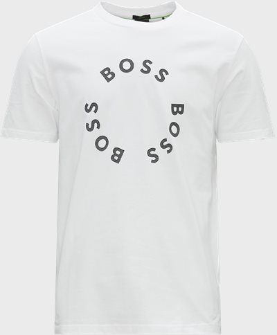 BOSS Athleisure T-shirts 50488831 TEE 4 Hvid