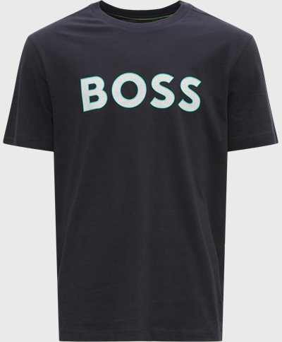 BOSS Athleisure T-shirts 50488793 TEE 1 Blå