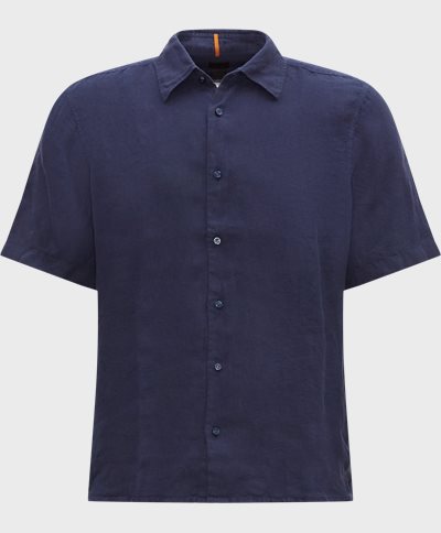 BOSS Casual Short-sleeved shirts 50489345 RASH Blue