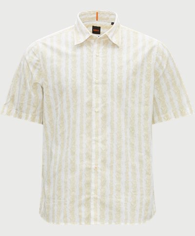 BOSS Casual Short-sleeved shirts 50489505 RASH Sand