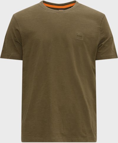 BOSS Casual T-shirts 50478771 TEGOOD Grøn