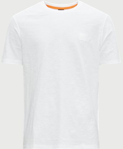BOSS Casual T-shirts 50478771 TEGOOD Hvid