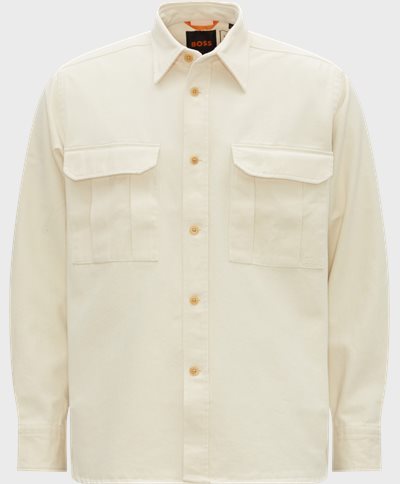 EUR COTTON REG STRIPE Gant SHIRT ORANGE Shirts 3230057 from APRICOT 80 LINEN