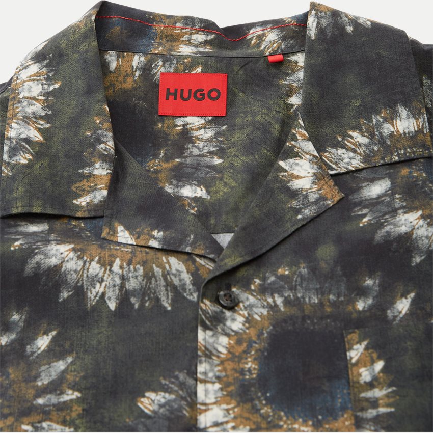 HUGO Shirts 50490665 EGEENO GRØN