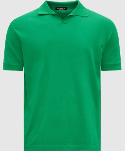 Dondup T-shirts UT122 M699 PTR Green