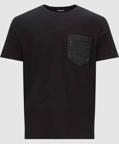 Dondup T-shirts SS190 JF195 FV7 Black