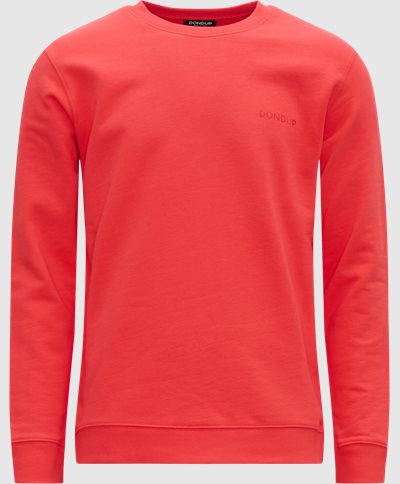 Dondup Sweatshirts UF641 KF196 FS3 Red