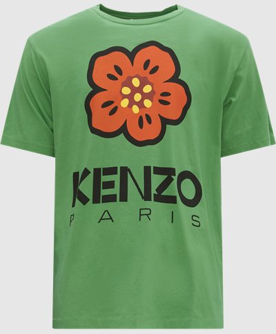 Kenzo T-shirts FD55TS4454SO BOKE FLOWER Grøn