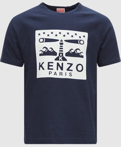 Kenzo T-shirts FD55TS4554SU Blue