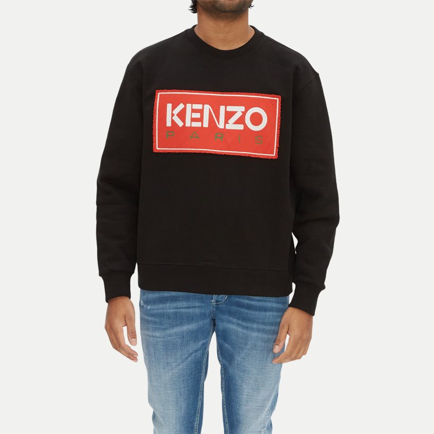 Kenzo Sweatshirts FD55SW4474ME SORT
