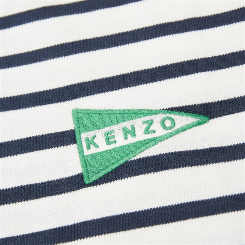 Kenzo T-shirts FD55TS4344SL NAVY-WHITE