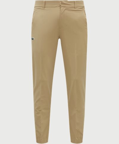 Lacoste Trousers HH5597 Sand