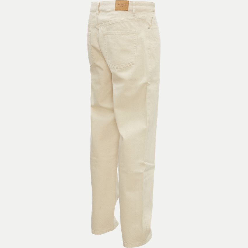 Les Deux Jeans RYDER PANTS LDM550012 IVORY MELANGE/ORANGE