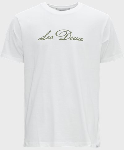 Les Deux T-shirts CORY T-SHIRT LDM101133 White