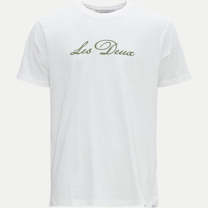 Les Deux T-shirts CORY T-SHIRT LDM101133 WHITE